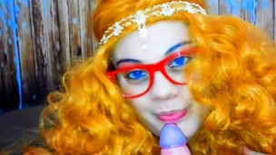 Hardcore Blowjob Amateur Latina Nahaufnahme Standpunkt Brille Paar