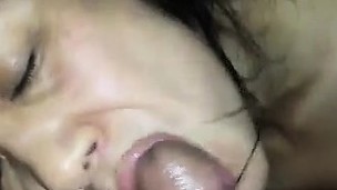 Blowjob Amateur Asiatisch Gesichtsbehandlung Standpunkt Älterer