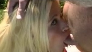 blowjob cumshot facial outdoor small tits