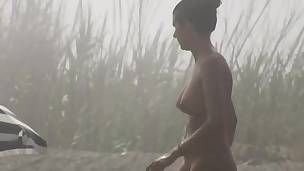 Nudist real public scenes with dilettante absolutely nude